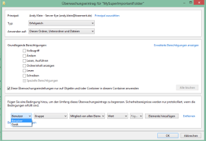Verzeichnisgzugriff - Überwachung 2