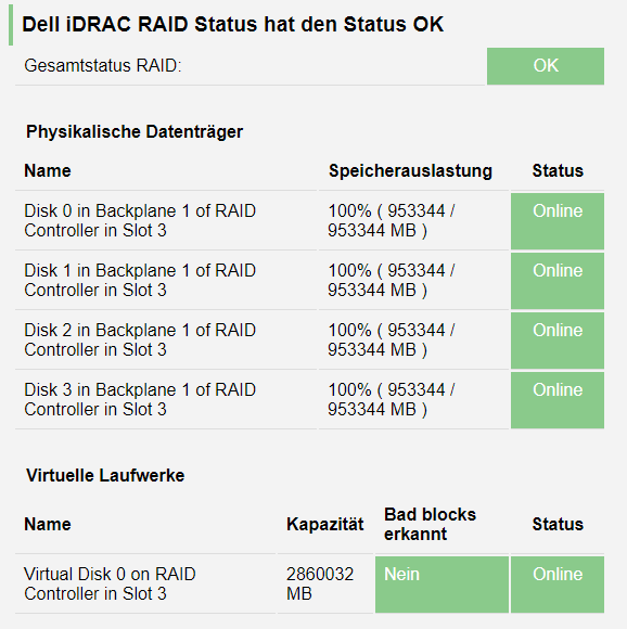 Dell iDRAC RAID