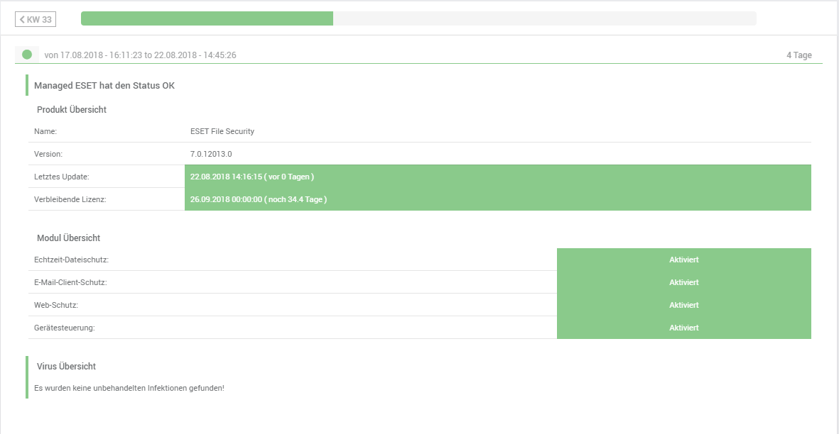 Managed ESET - Übersicht