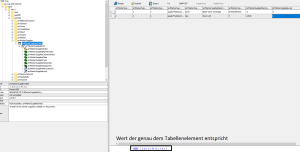 MIB Browser SNMP Tabelle
