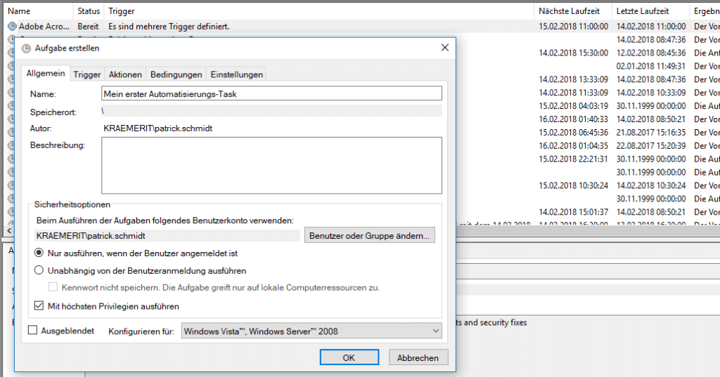 Automation - Aufgabenplaner1