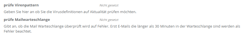 Neuigkeiten Sensoren - SecurePoint Einstellung