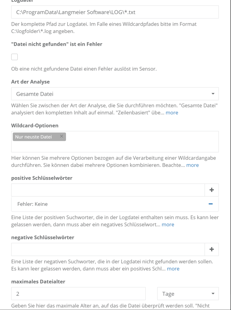 Langmeier Backup - UltimatelogSetup