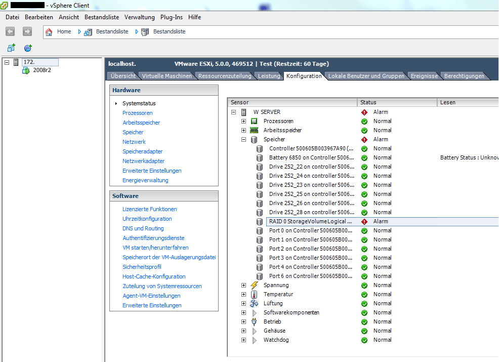 LSI Raid Controller Integration in VMware ESX Server servereye